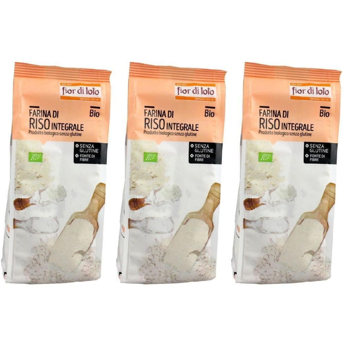 Compra Online Farina Riso Integrale Senza Glutine Bio 3x375 g e Trova l'offerta più bassa