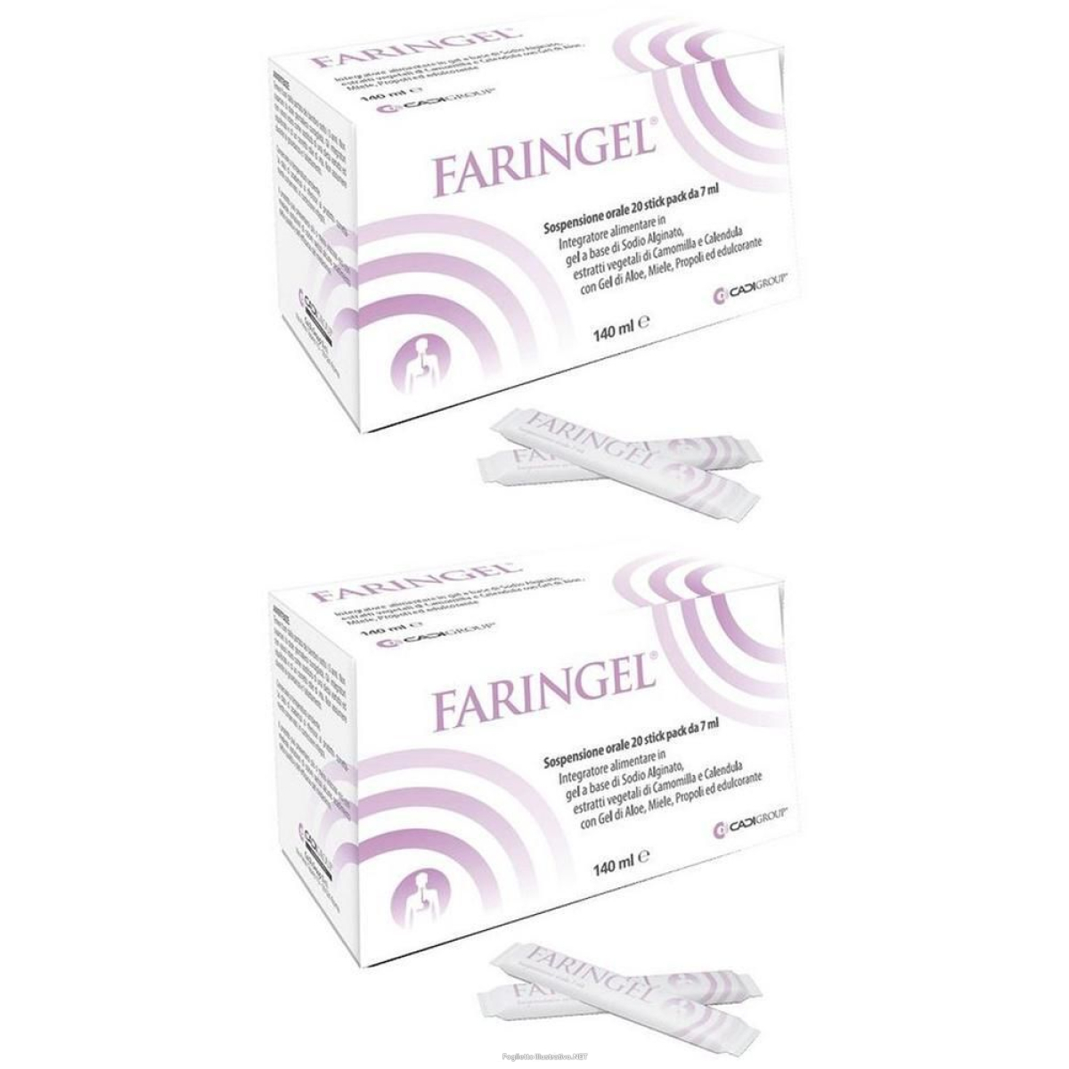 Compra Online faringel® sospensione orale bustine 2x20 pz bustina e Trova l'offerta più bassa