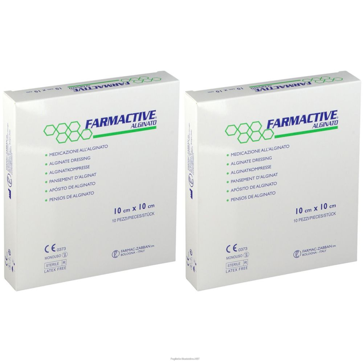 Compra Online farmactive® alginato set da 2 2x10 pz bendaggio/i e Trova l'offerta più bassa