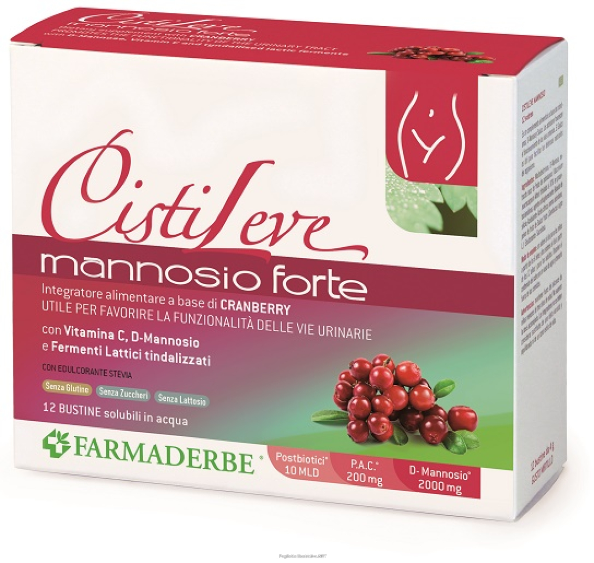 Compra Online farmaderbe cistileve mannosio forte integratore vie urinarie, 12 bustine e Trova l'offerta più bassa
