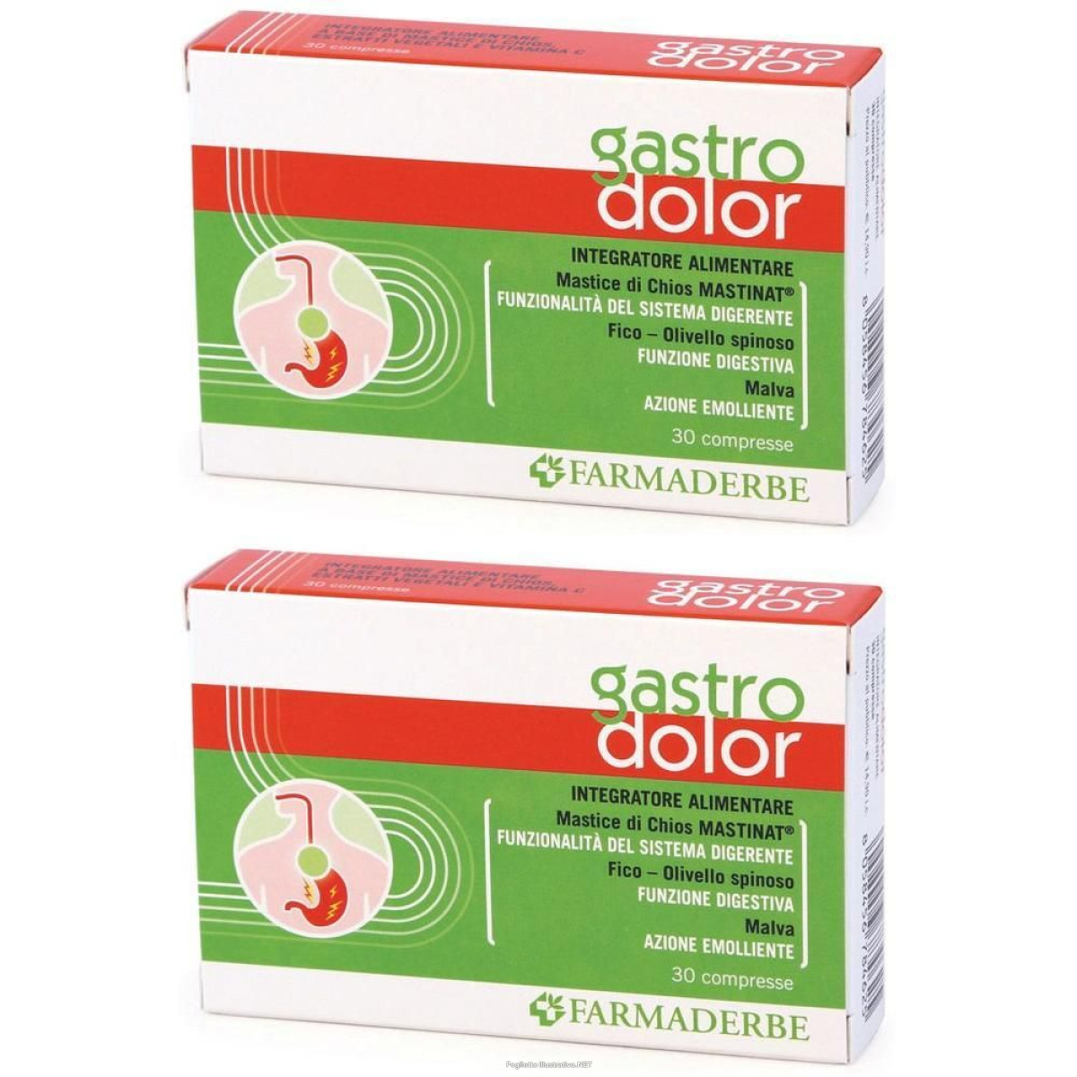 Compra Online farmaderbe gastro dolor 2x12 g compresse e Trova l'offerta più bassa