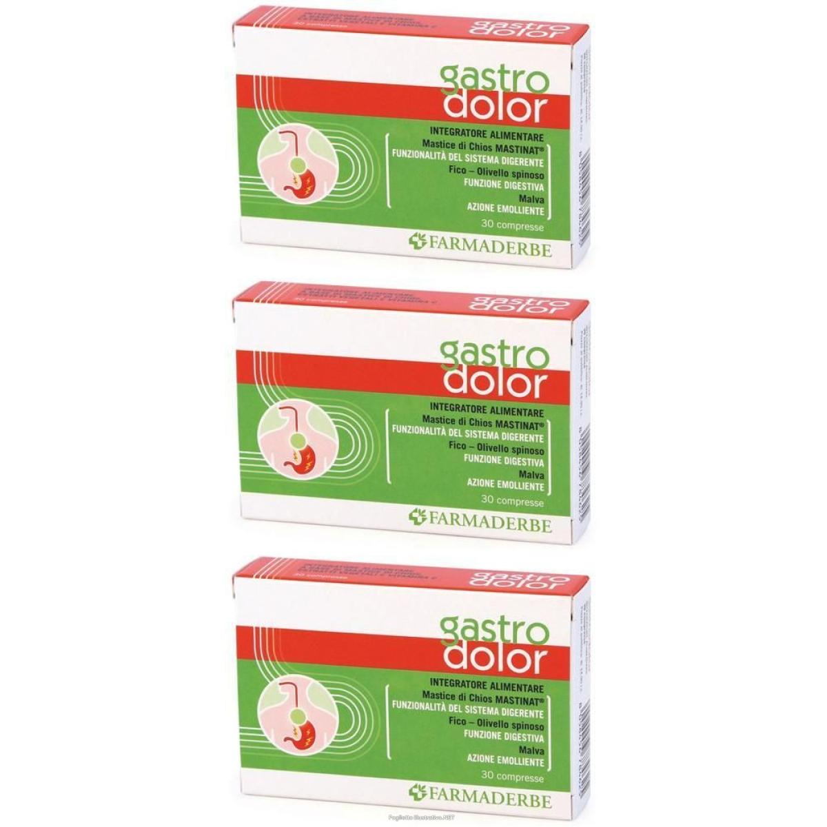 Compra Online farmaderbe gastro dolor 3x12 g compresse e Trova l'offerta più bassa