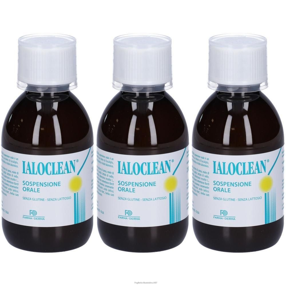 Compra Online farmaderma ialoclean sospensione orale 3x200 ml e Trova l'offerta più bassa