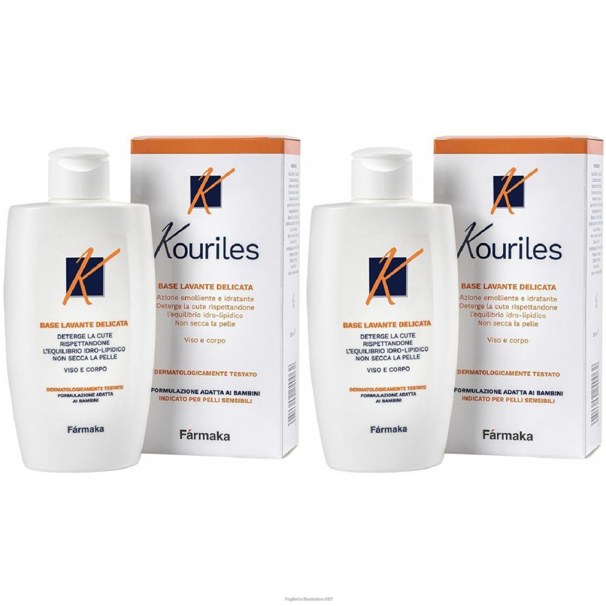 Compra Online farmaka kouriles base lavante set da 2 2x200 ml emulsione e Trova l'offerta più bassa