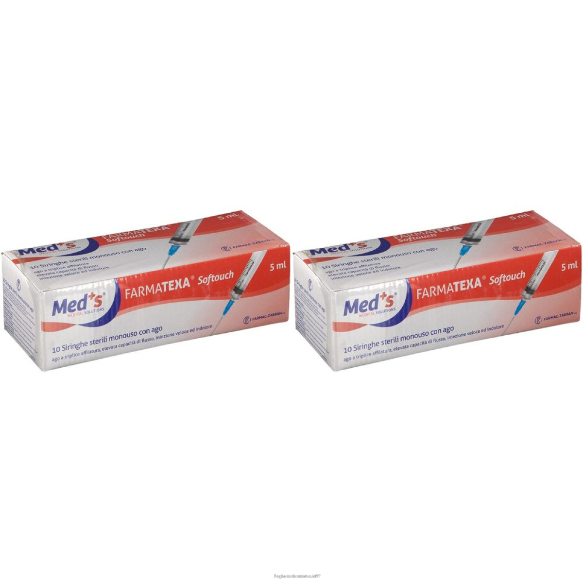 Compra Online farmatexa® softouch siringhe 5 ml set da 2 2x10 pz e Trova l'offerta più bassa