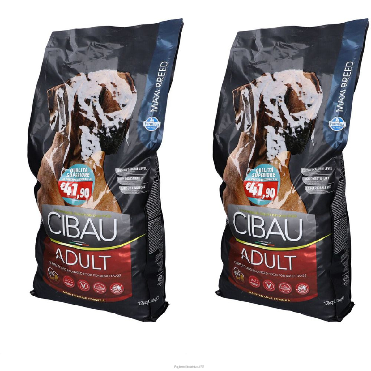 Compra Online farmina® cibau adult maxi set da 2 2x12000 g pellets e Trova l'offerta più bassa