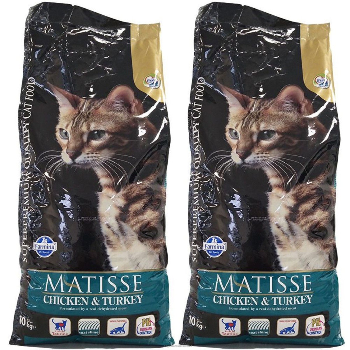 Compra Online farmina matisse per gatti adulti con pollo e tacchino set da 2 2x10000 e Trova l'offerta più bassa