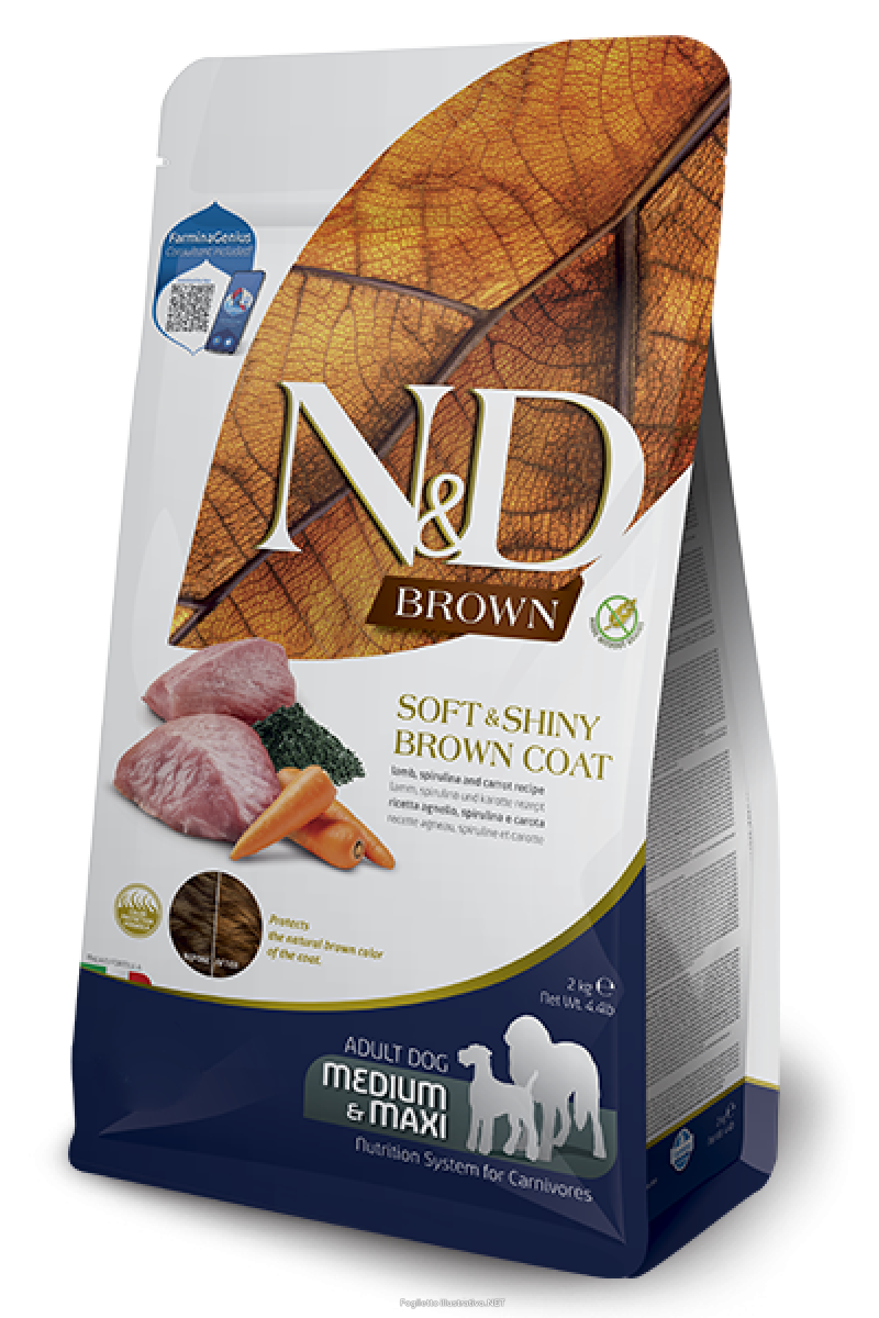 Compra Online farmina® n&d brown agnello spirulina e carote cani adulti taglia mini e Trova l'offerta più bassa