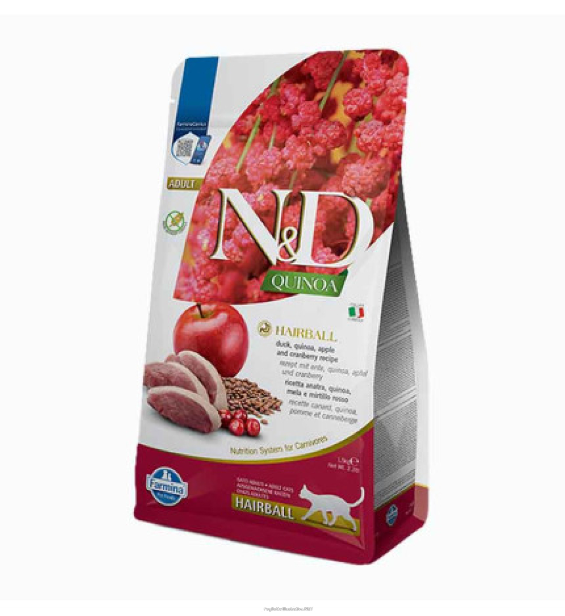 Compra Online farmina n&d cat quinoa hairball per gatti adulti 1.5kg russo mangimi e Trova l'offerta più bassa