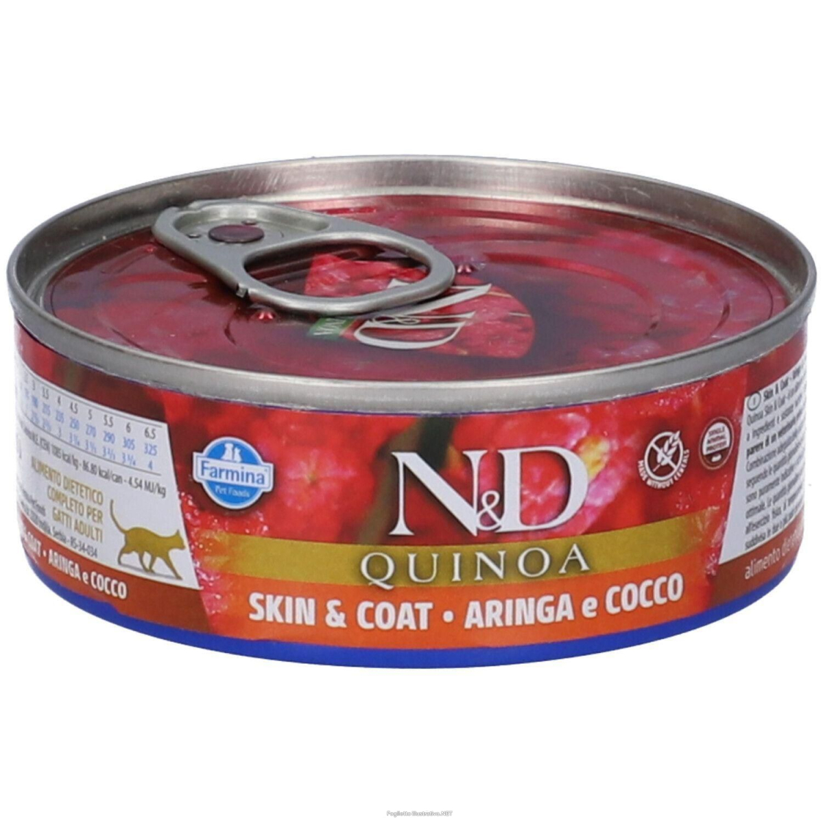 Compra Online farmina n&d cat quinoa skin & coat herring coconut 80 g e Trova l'offerta più bassa