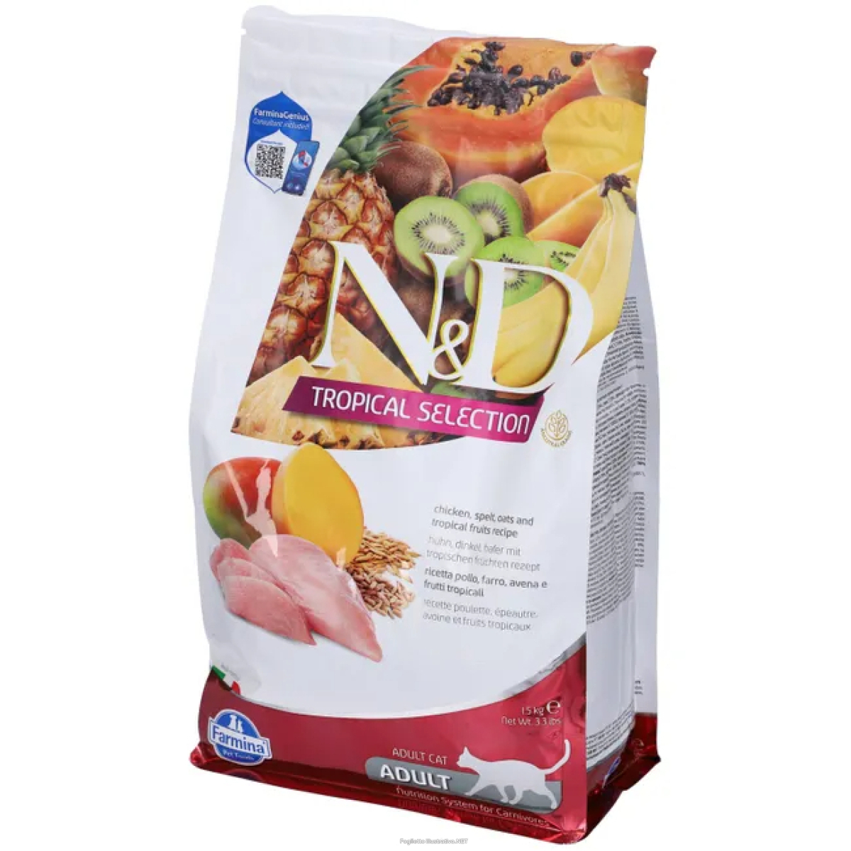 Compra Online farmina n&d cat tropical selection chicken per gatti adulti 1.5kg russo mangimi e Trova l'offerta più bassa