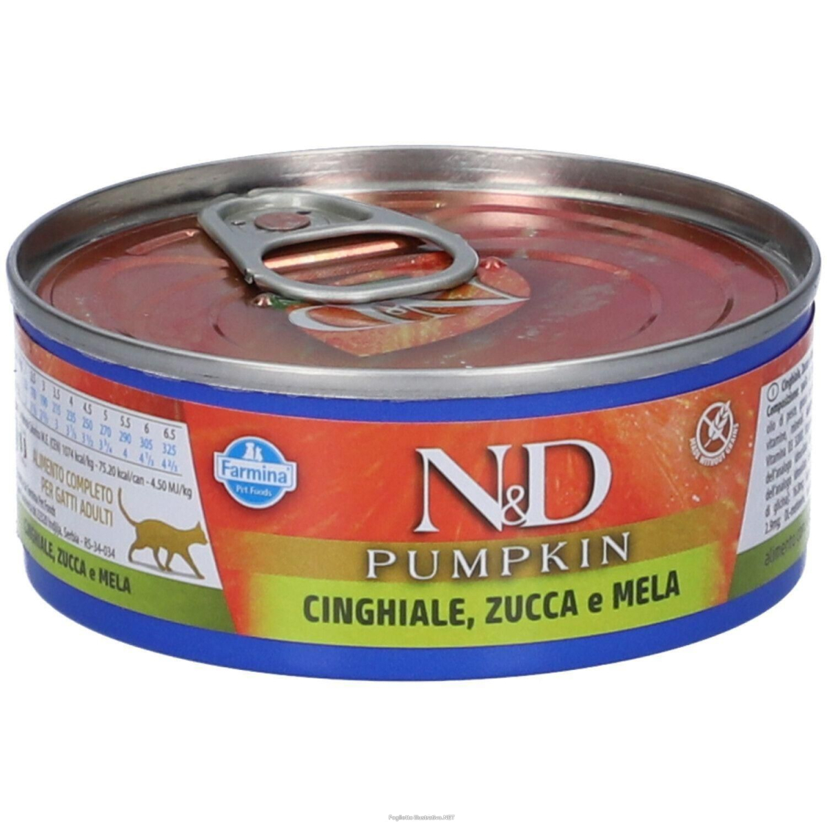 Compra Online farmina® n&d cinghiale, zucca e mela wet food 80 g e Trova l'offerta più bassa