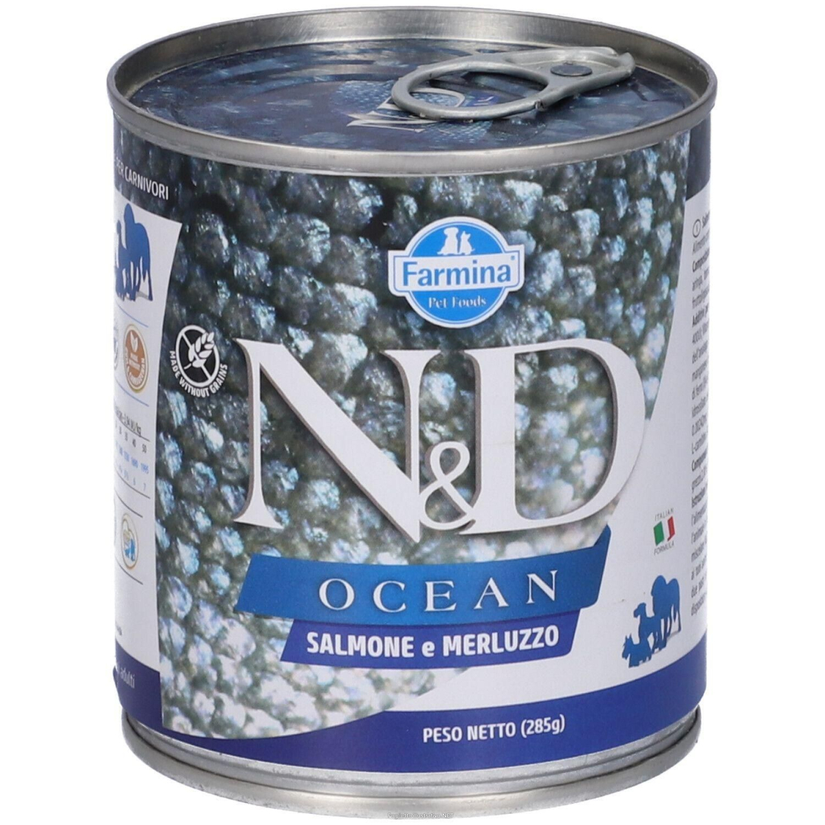 Compra Online farmina n&d dog ocean sea salmone & merluzzo 5x285 g e Trova l'offerta più bassa