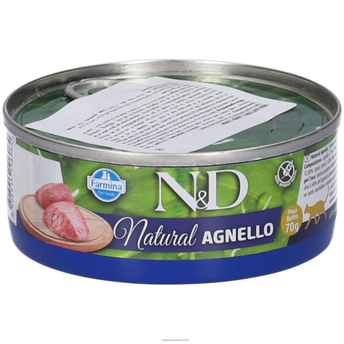 Compra Online farmina n&d natural con agnello wet food per gatti adult 7x70 g e Trova l'offerta più bassa