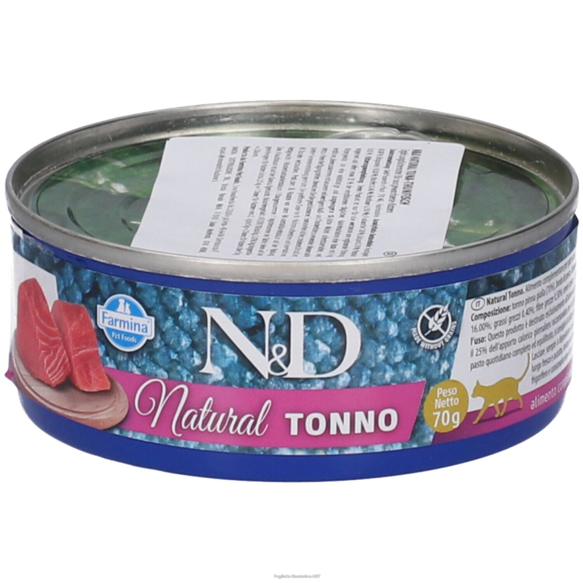 Compra Online farmina n&d natural con tonno wet food per gatti adult 70 g mangime e Trova l'offerta più bassa