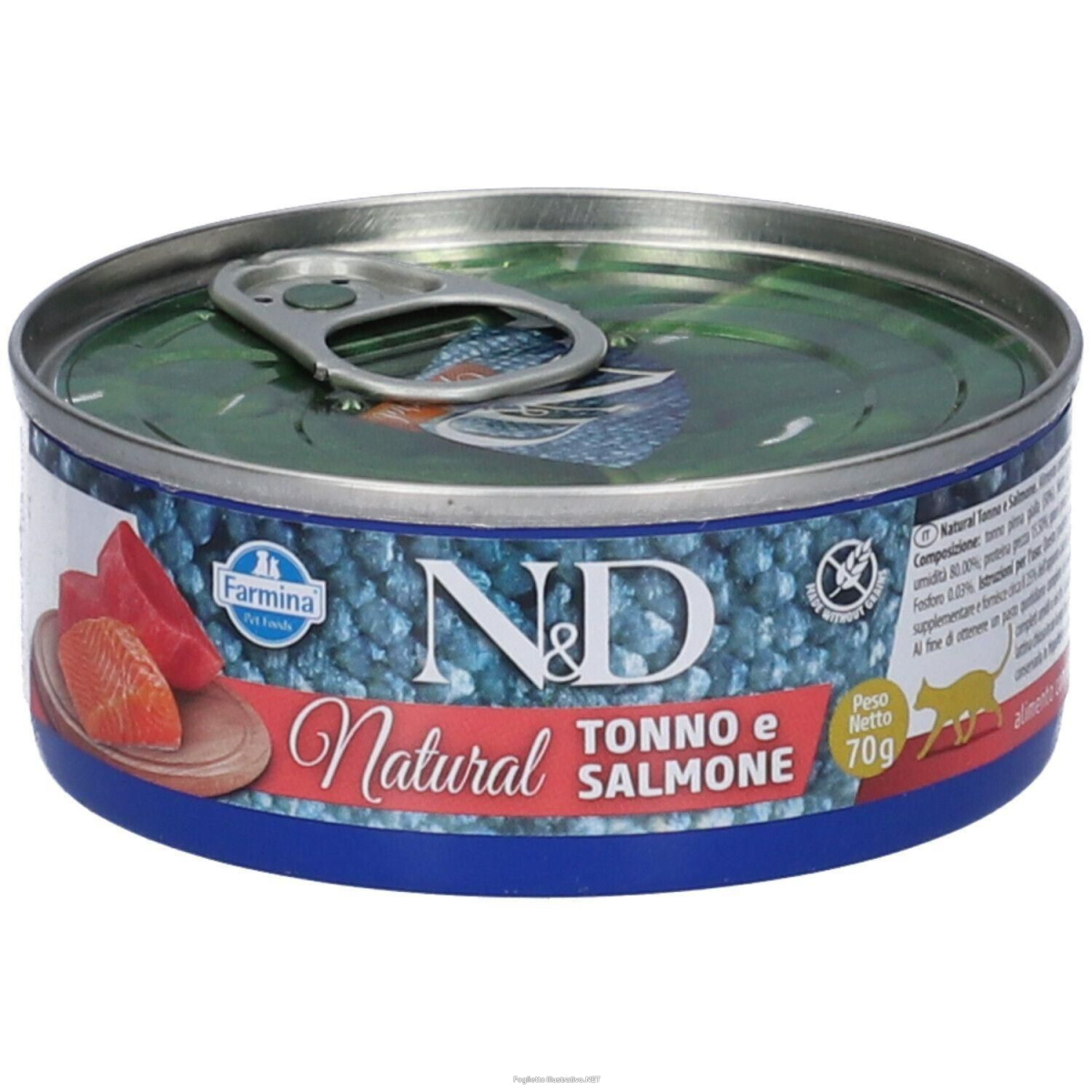 Compra Online farmina® n&d natural tuna & salmon wet food 7x70 g e Trova l'offerta più bassa