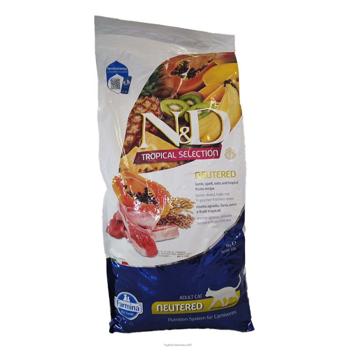 Compra Online farmina n&d neutered ricetta agnello, farro, avena e frutti tropicali. e Trova l'offerta più bassa