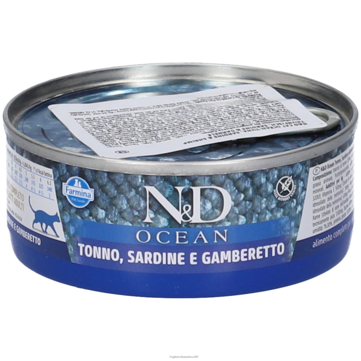 Compra Online farmina n&d ocean con tonno sardine e gamberetto wet food per gatti ad e Trova l'offerta più bassa
