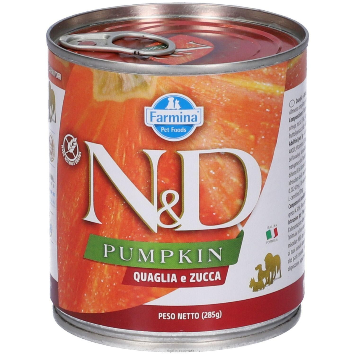 Compra Online farmina n&d pumpkin canine quail & - adult wet food 4x285 g e Trova l'offerta più bassa