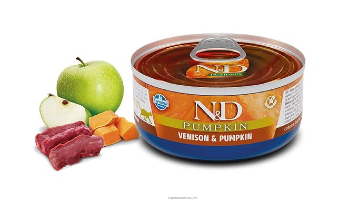 Compra Online farmina n&d pumpkin con cervo e zucca wet food per gatti adult 70 g ma e Trova l'offerta più bassa