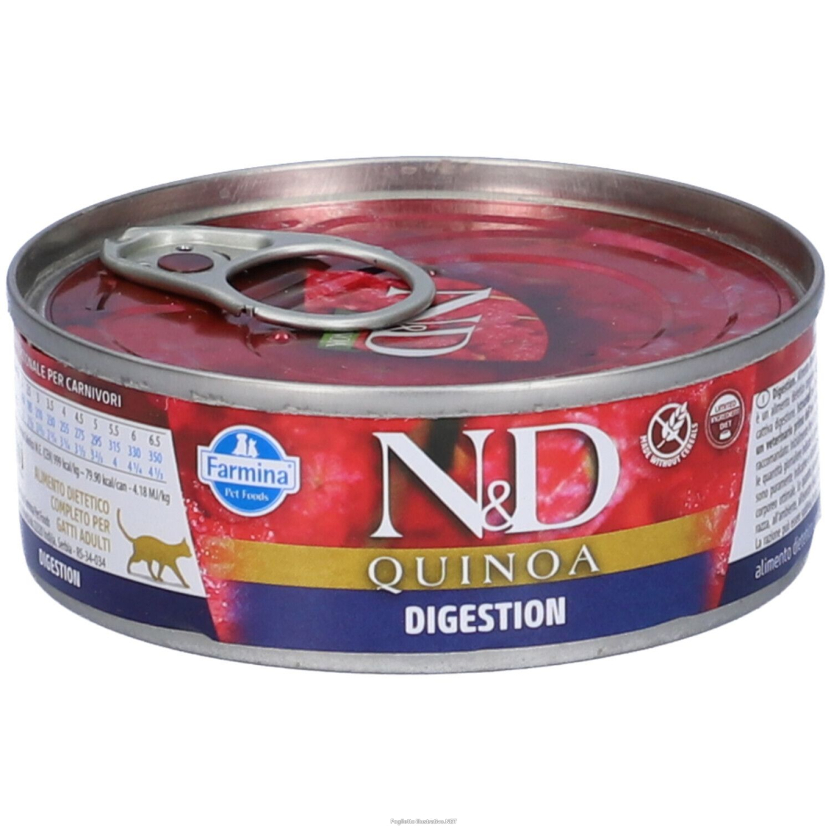 Compra Online farmina® n&d quinoa feline digestion wet food 7x80 g e Trova l'offerta più bassa