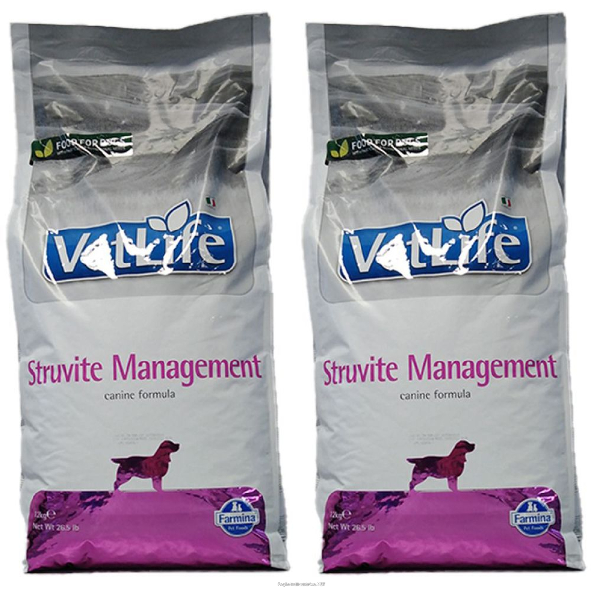 Compra Online farmina® struvite management canine set da 2 2x12000 g pellets e Trova l'offerta più bassa