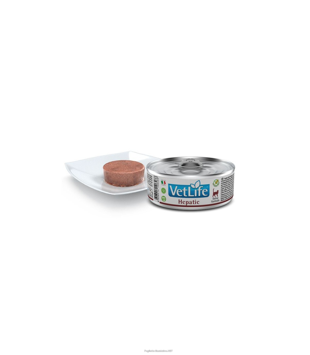 Compra Online farmina vet life hepatic cibo umido per gatti lattina 85g 300a e Trova l'offerta più bassa