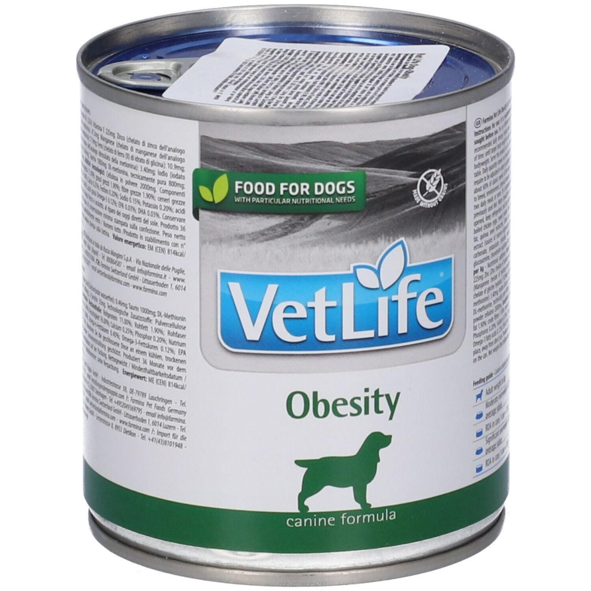 Compra Online farmina vet life obesity wet food canine 4x300 g e Trova l'offerta più bassa