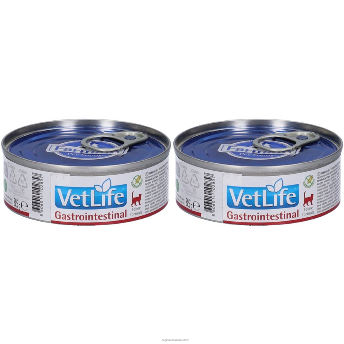 Compra Online farmina® vetlife gastrointestinal wet food feline set da 2 2x85 g mang e Trova l'offerta più bassa