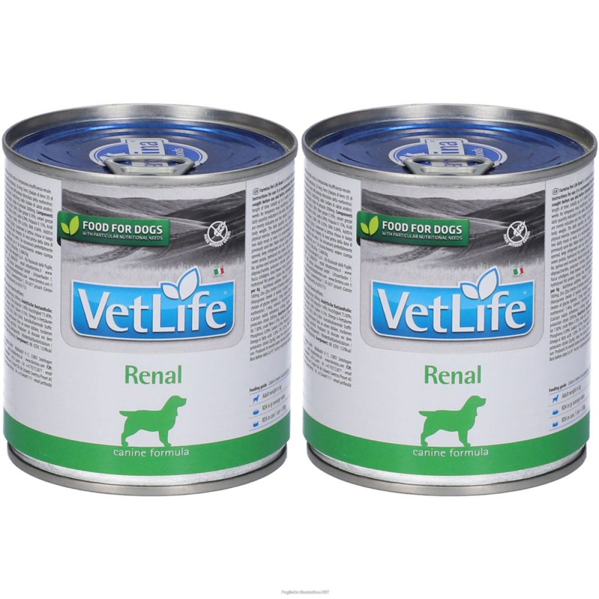 Compra Online farmina® vetlife renal wet food canine set da 2 2x300 g mangime e Trova l'offerta più bassa