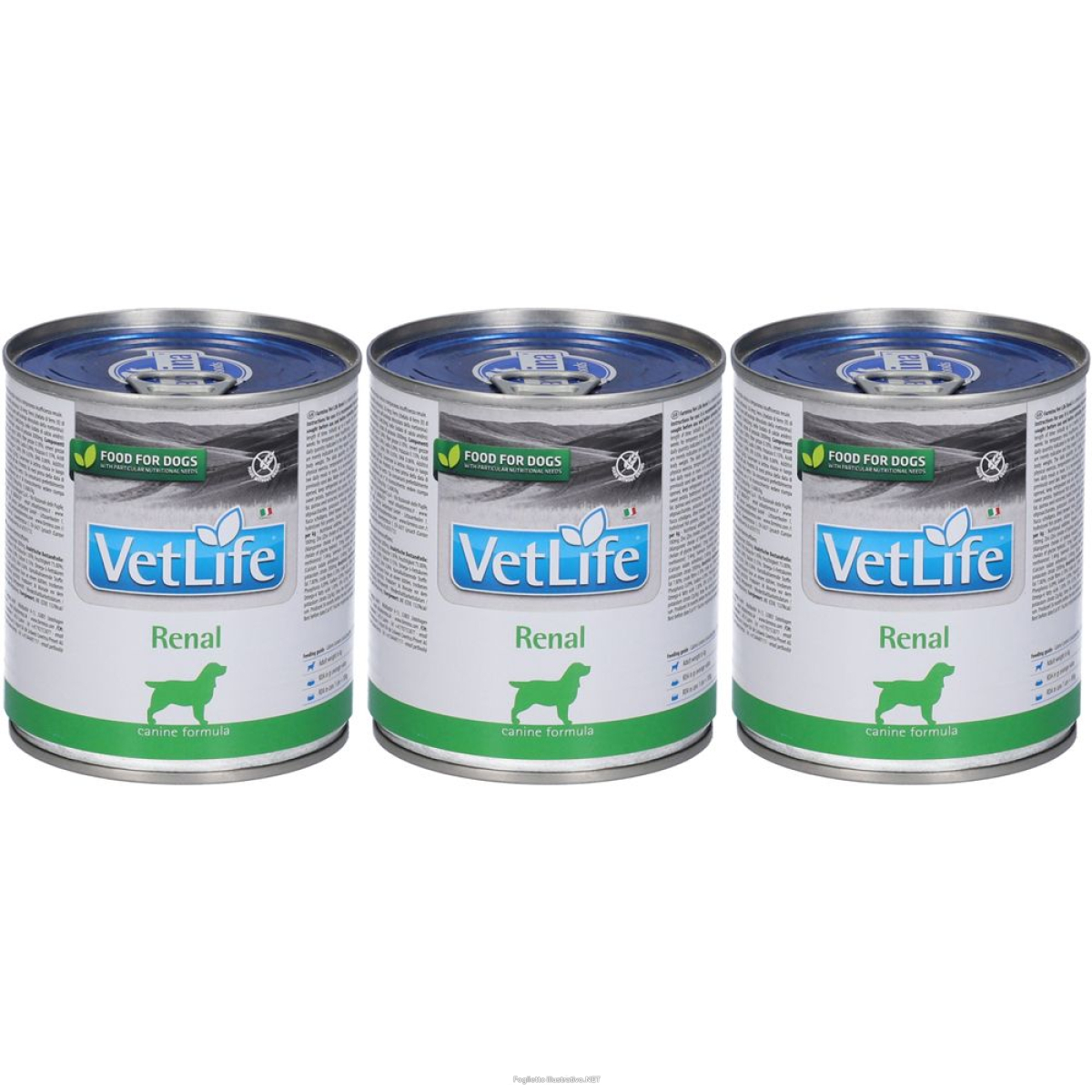 Compra Online farmina® vetlife renal wet food canine set da 3 3x300 g mangime e Trova l'offerta più bassa