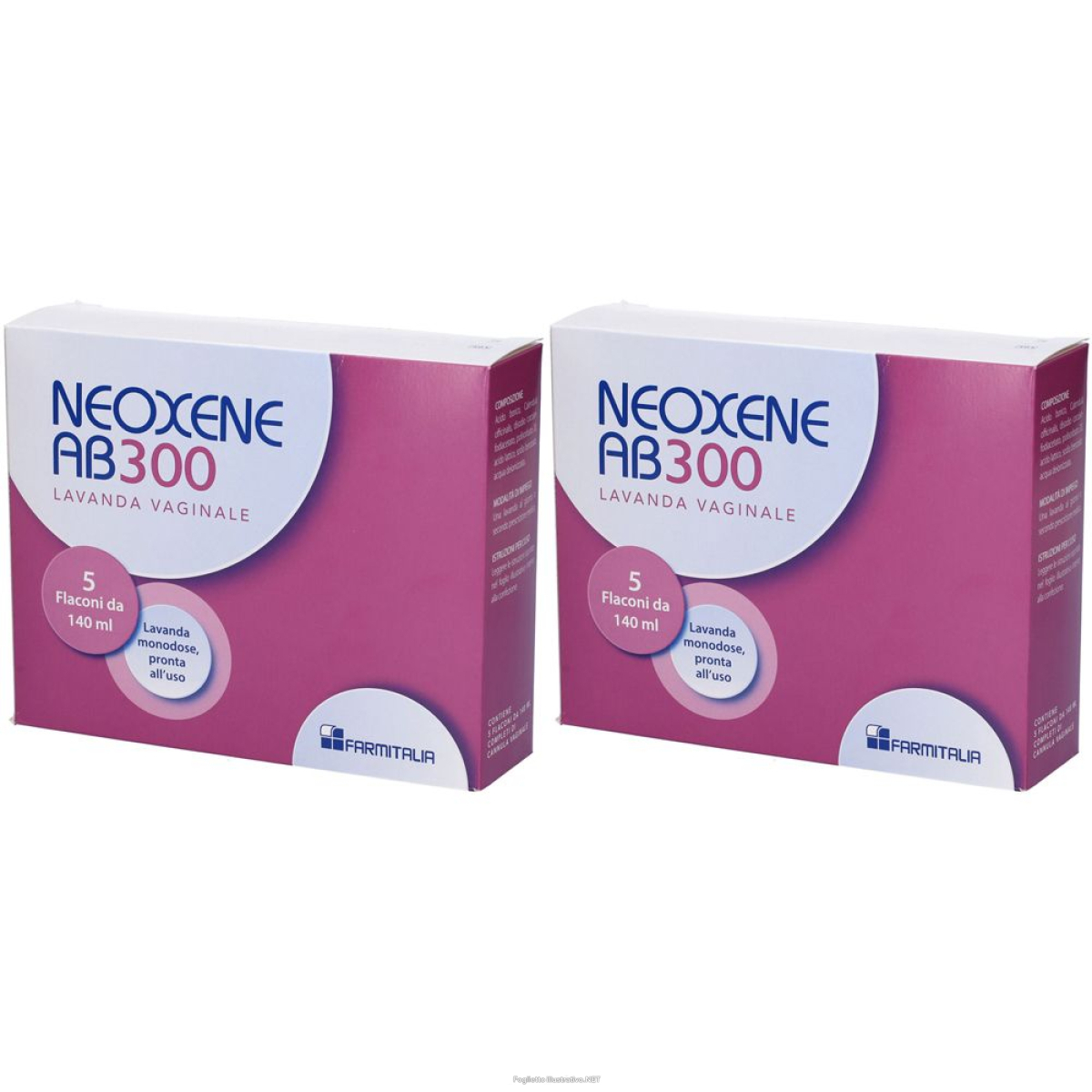 Compra Online farmitalia neoxene ab 3000 set da 2 2x5x140 ml doccia vaginale e Trova l'offerta più bassa