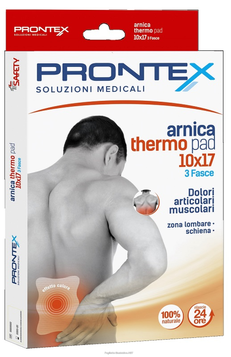 Compra Online fascia prontex arnica thermo pad 10 x 17 3 pezzi e Trova l'offerta più bassa