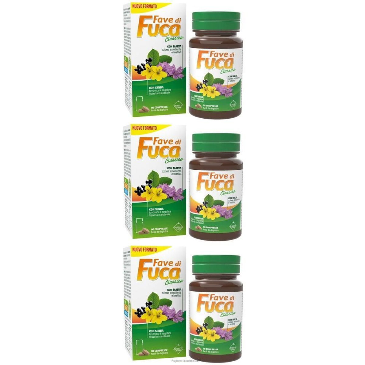 Compra Online fave di fuca classico compresse 3x45 g e Trova l'offerta più bassa