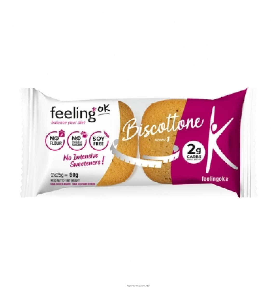 Compra Online feeling ok feeling ok biscottone almond 50g stage 1 e Trova l'offerta più bassa