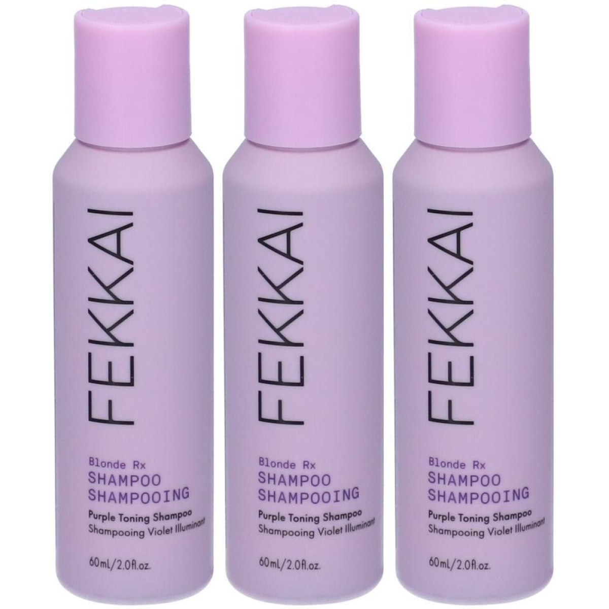 Compra Online Fekkai blonde rx purple shampoo mini 3x60 ml e Trova l'offerta più bassa