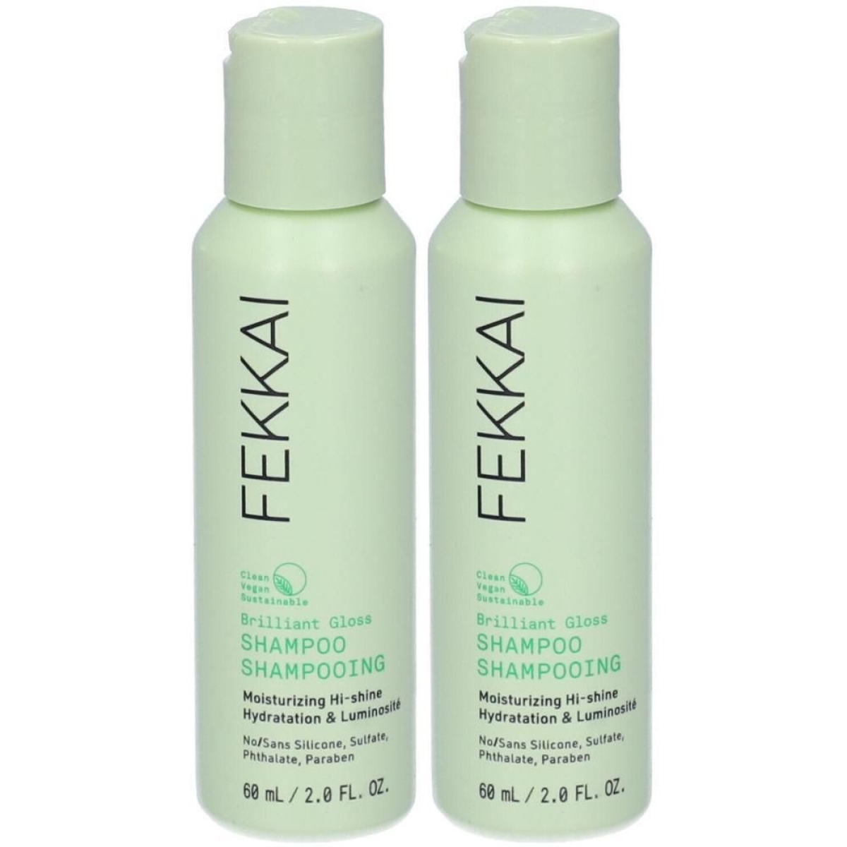 Compra Online Fekkai brilliant gloss shampoo 2x60 ml e Trova l'offerta più bassa