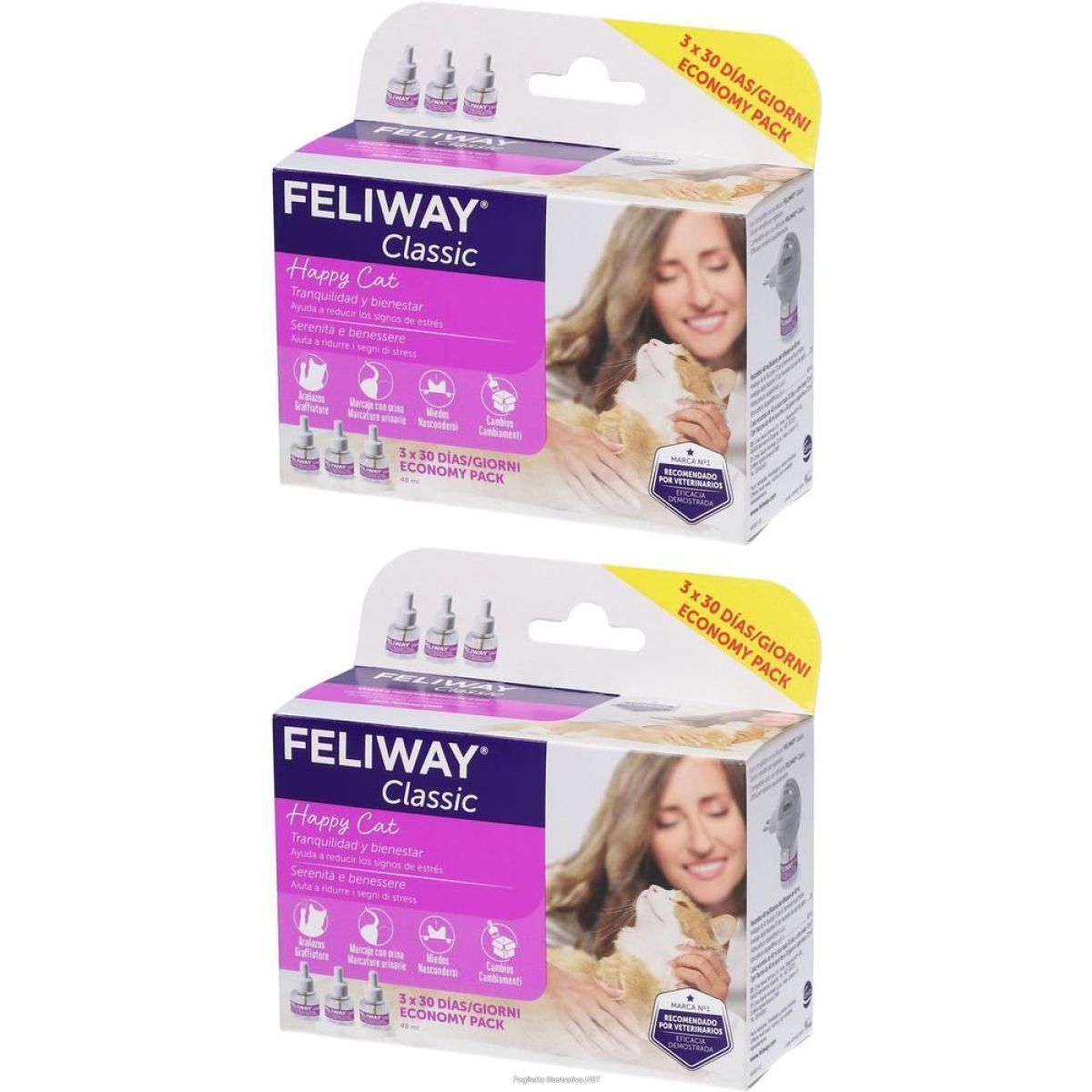 Compra Online feliway® classic 3 ricariche 2x1 st e Trova l'offerta più bassa