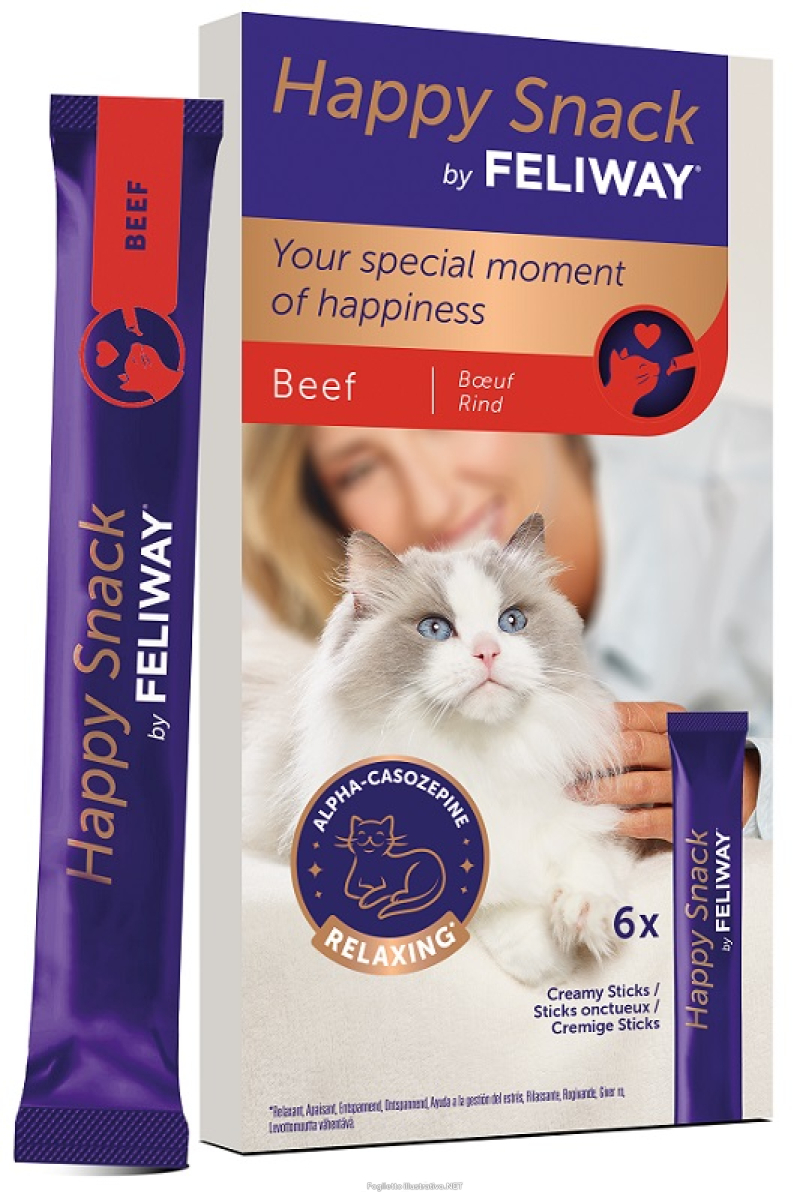 Compra Online feliway happy snack manzo 6 sticks da 15 g e Trova l'offerta più bassa