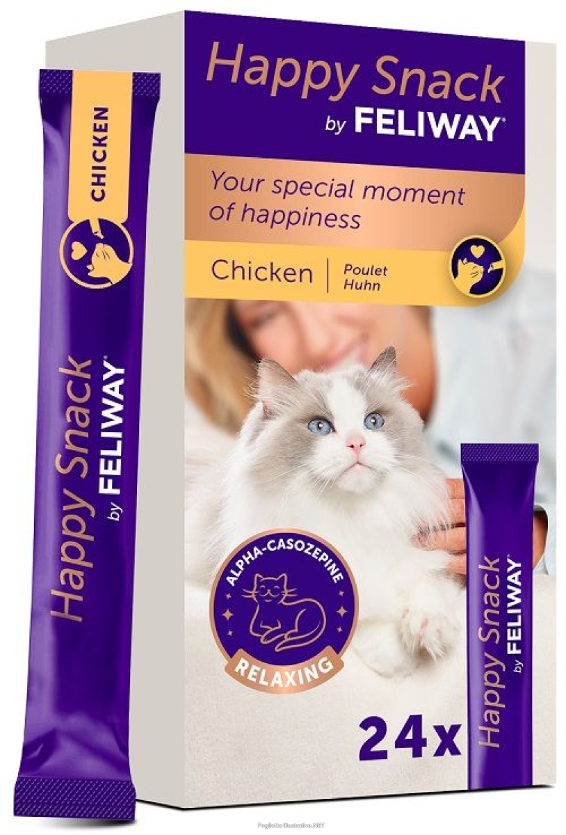 Compra Online feliway happy snacks 24 stick pollo - ceva e Trova l'offerta più bassa