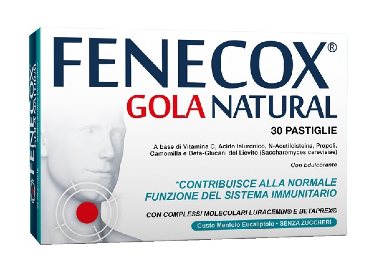 Compra Online Fenecox gola natural mentolo eucaliptolo 30 pastiglie con edulcorante senza zuccheri senza glutine naturalmente privo di lattosio e Trova l'offerta più bassa