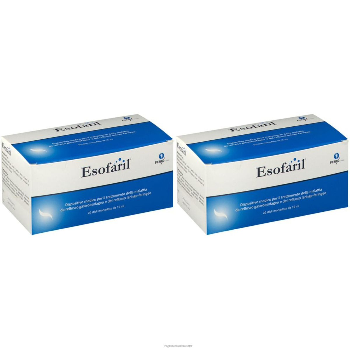 Compra Online fenix pharma esofaril® set da 2 2x20x15 ml stick e Trova l'offerta più bassa