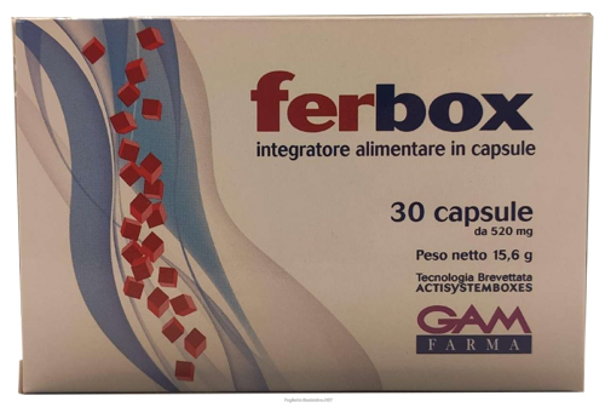 Compra Online ferbox 30 capsule e Trova l'offerta più bassa
