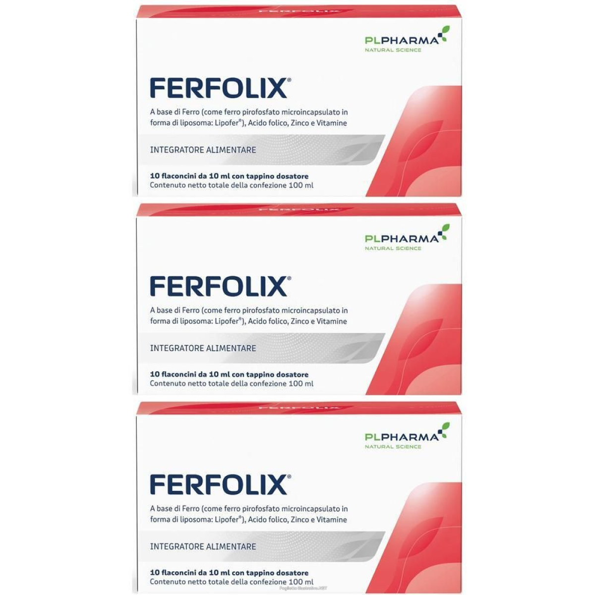 Compra Online ferfolix 3x10x10 ml flaconcini bevibili e Trova l'offerta più bassa