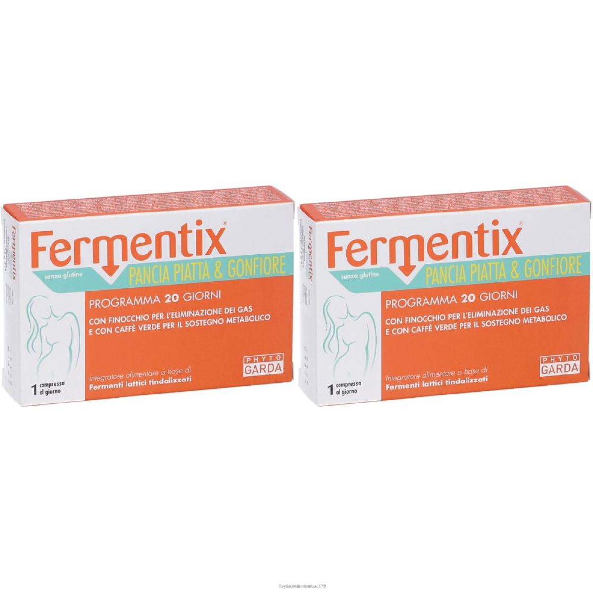 Compra Online fermentix® pancia piatta & gonfiore set da 2 2x20 pz compresse e Trova l'offerta più bassa