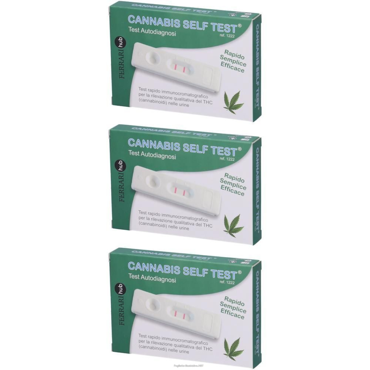 Compra Online ferrari hub cannabis self test 3x1 st e Trova l'offerta più bassa