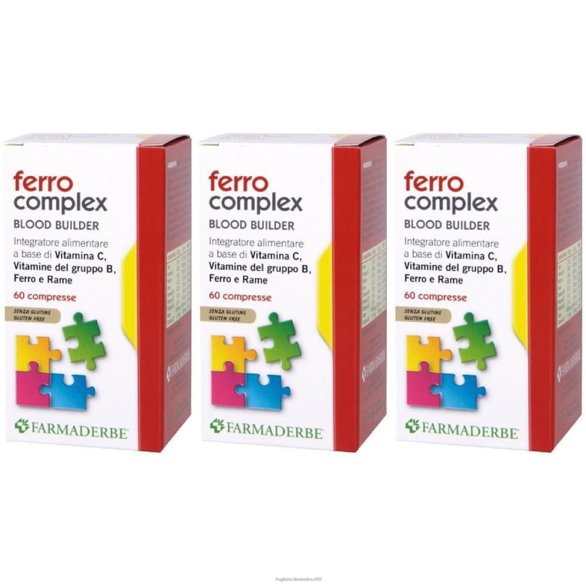 Compra Online ferro complex 60 compresse 3x60 pz e Trova l'offerta più bassa