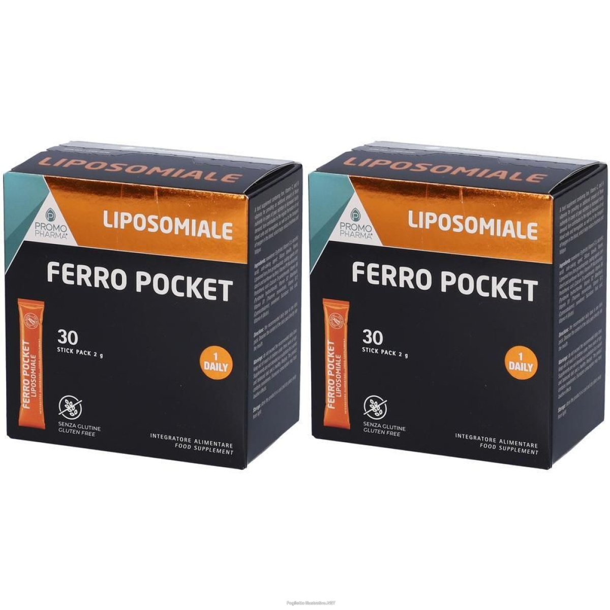 Compra Online ferro pocket liposomiale in stick pack 2x30 g e Trova l'offerta più bassa