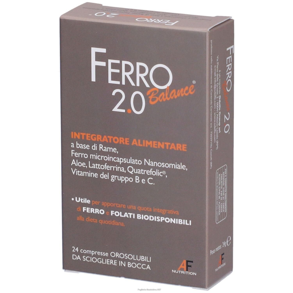 Compra Online ferrobalance 2.0 balance compresse orosolubili 4x24 g e Trova l'offerta più bassa