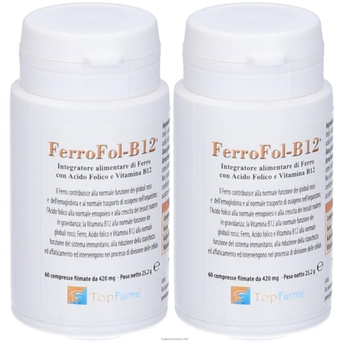 Compra Online ferrofol b12 60cpr 2x60 pz compresse e Trova l'offerta più bassa